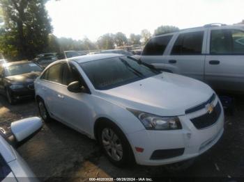  Salvage Chevrolet Cruze