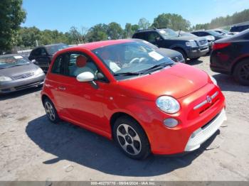  Salvage FIAT 500e