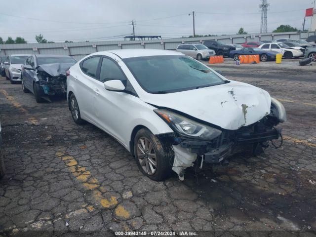  Salvage Hyundai ELANTRA