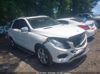  Salvage Mercedes-Benz GLE