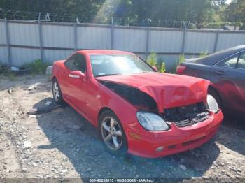  Salvage Mercedes-Benz Slk-class