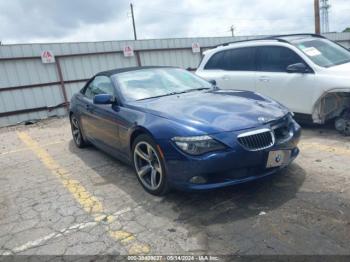  Salvage BMW 6 Series