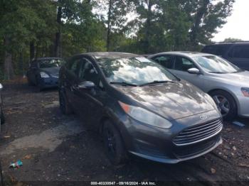  Salvage Ford Fiesta