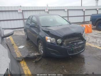  Salvage Chevrolet Sonic