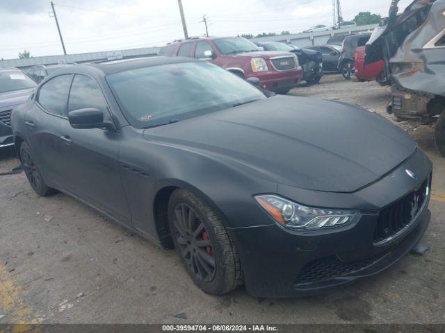  Salvage Maserati Ghibli