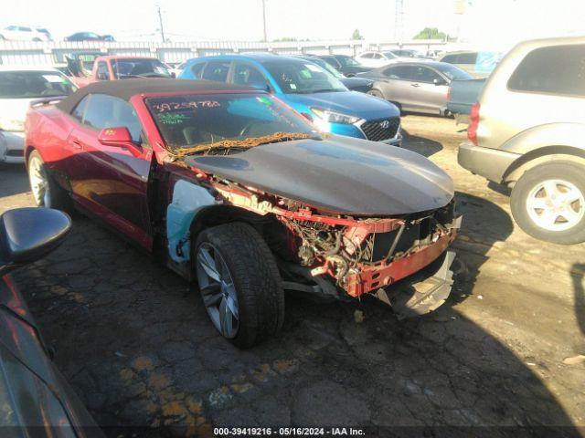  Salvage Chevrolet Camaro