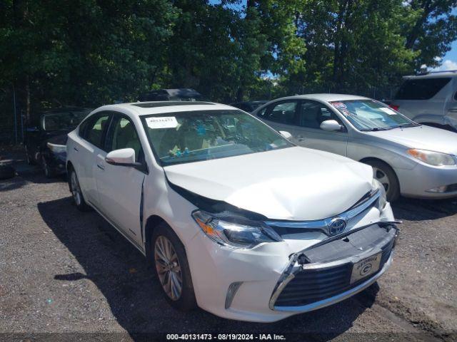  Salvage Toyota Avalon Hybrid