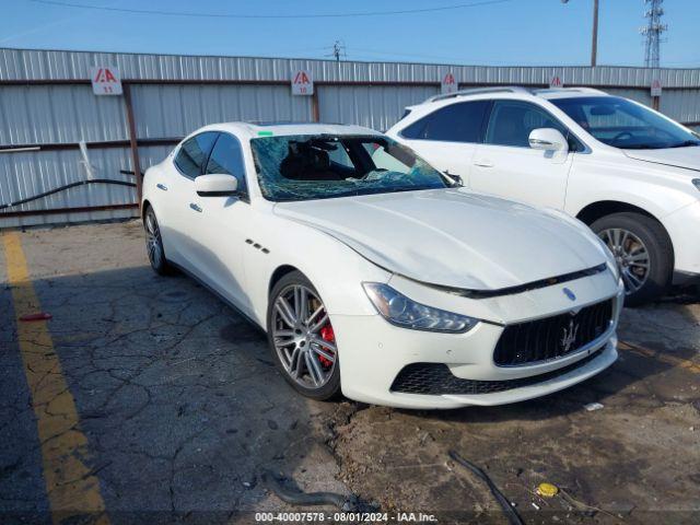  Salvage Maserati Ghibli