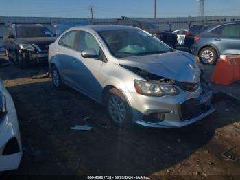  Salvage Chevrolet Sonic