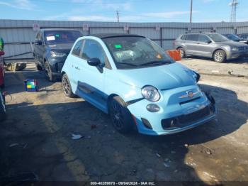  Salvage FIAT 500c