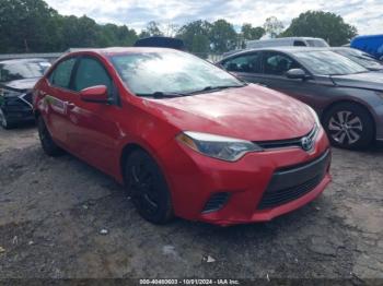  Salvage Toyota Corolla