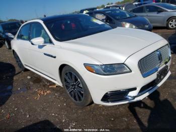  Salvage Lincoln Continental