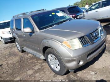  Salvage Nissan Pathfinder