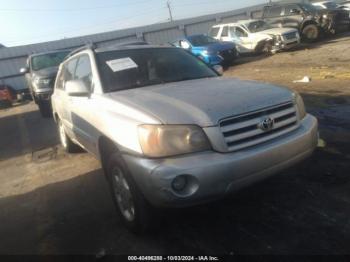  Salvage Toyota Highlander