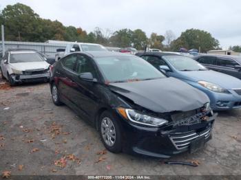  Salvage Hyundai ELANTRA