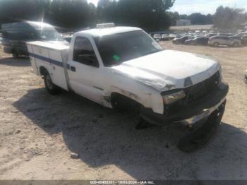  Salvage Chevrolet Silverado 2500