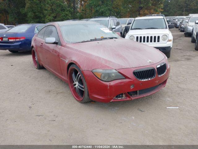  Salvage BMW 6 Series