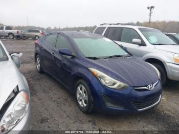  Salvage Hyundai ELANTRA