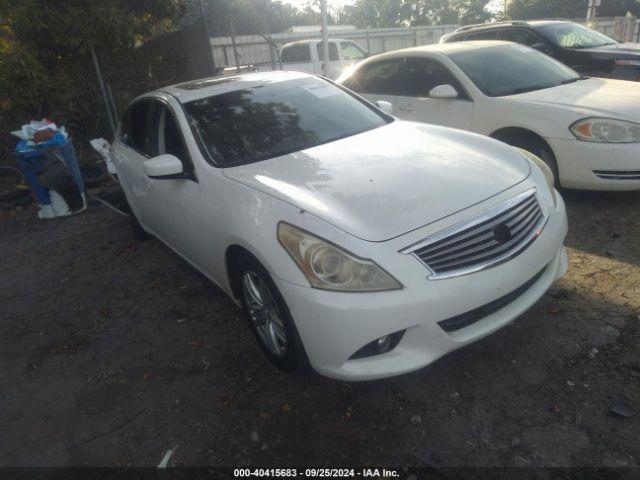  Salvage INFINITI G37x