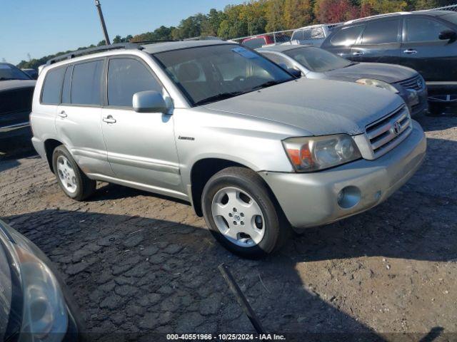  Salvage Toyota Highlander