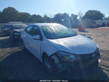  Salvage Toyota Corolla