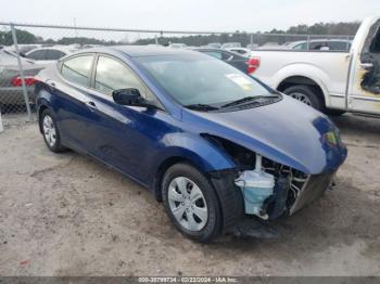  Salvage Hyundai ELANTRA