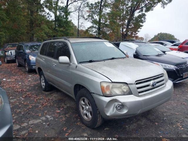  Salvage Toyota Highlander