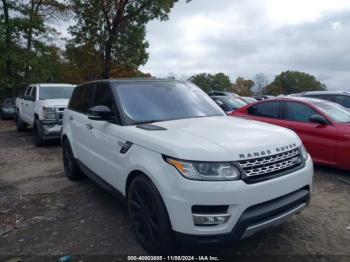  Salvage Land Rover Range Rover Sport