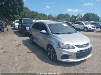  Salvage Chevrolet Sonic