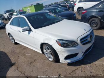  Salvage Mercedes-Benz E-Class