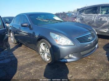  Salvage INFINITI G37