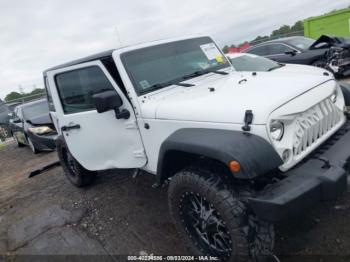  Salvage Jeep Wrangler