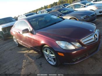  Salvage Mercedes-Benz E-Class