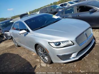  Salvage Lincoln MKZ