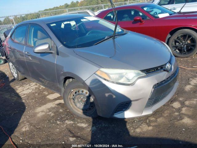  Salvage Toyota Corolla