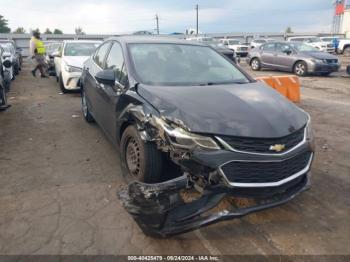  Salvage Chevrolet Cruze