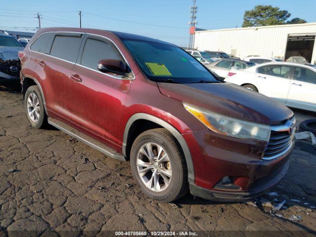  Salvage Toyota Highlander