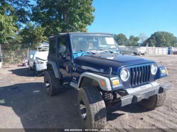  Salvage Jeep Wrangler