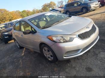  Salvage Kia Forte