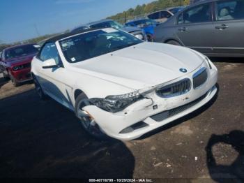  Salvage BMW 6 Series