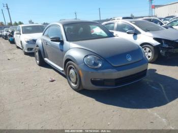  Salvage Volkswagen Beetle