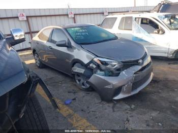  Salvage Toyota Corolla