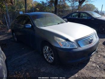  Salvage INFINITI G35x