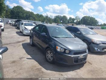  Salvage Chevrolet Sonic