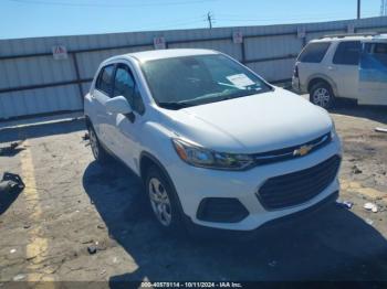  Salvage Chevrolet Trax