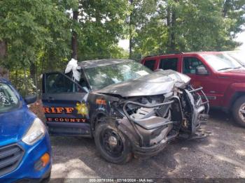  Salvage Ford Police Interceptor Utilit