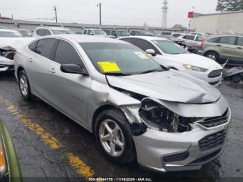  Salvage Chevrolet Malibu