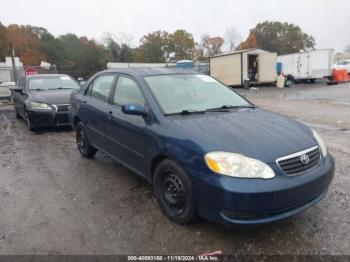  Salvage Toyota Corolla