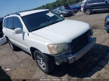  Salvage Toyota Highlander