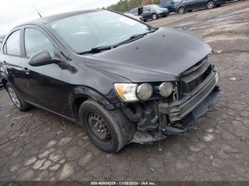  Salvage Chevrolet Sonic